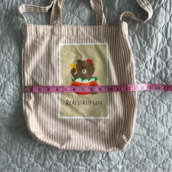 Line Friends Brown Bear tote bag - Picture 4 of 6